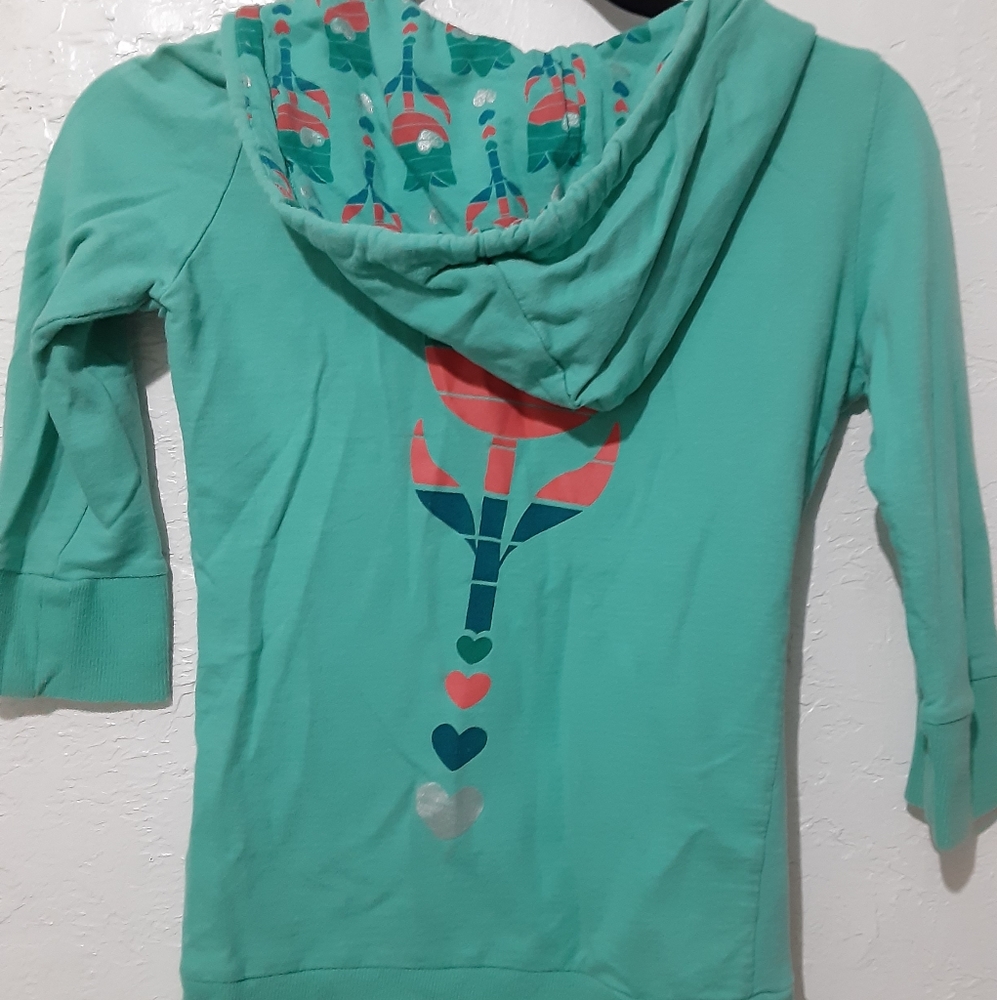 Starling ¾ sleeve zip up